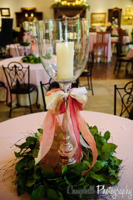 Beautiful Centerpieces at Ivy House Weddings