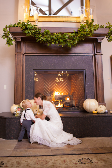 Ivy House Weddings Fireplace